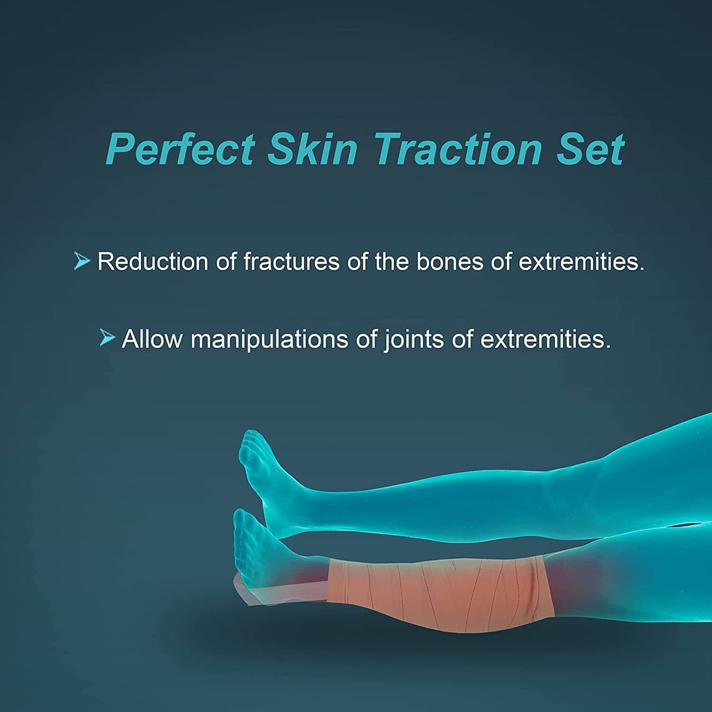 Tynor Skin Traction Set G 01 | PUF Liner Limb Traction