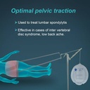 Tynor Pelvic Traction Kit G24 | Complete Kit with Weight Bag