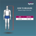 Tynor Walking Stick L-Type L08 | Adjustable Aluminium Cane