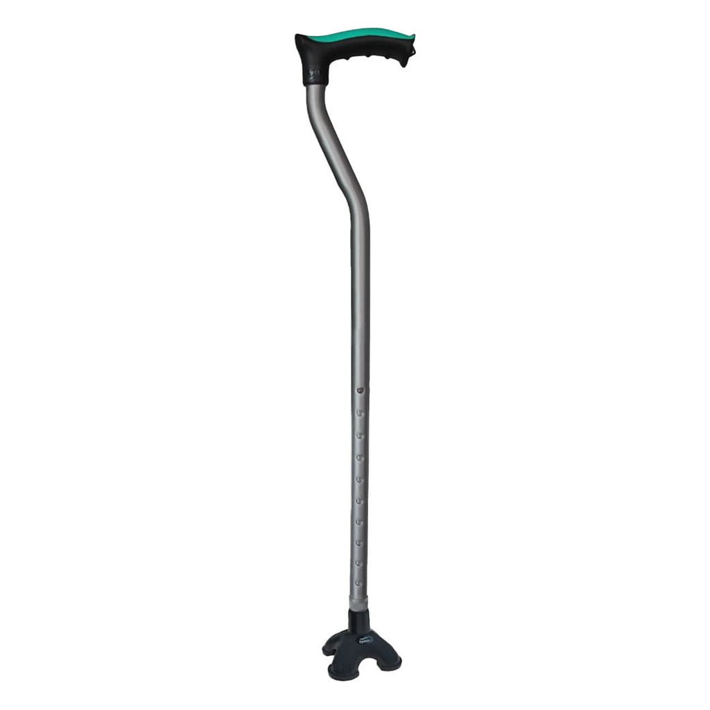 Tynor Tetra Walking Stick L 45 | 4-Point Quad Cane