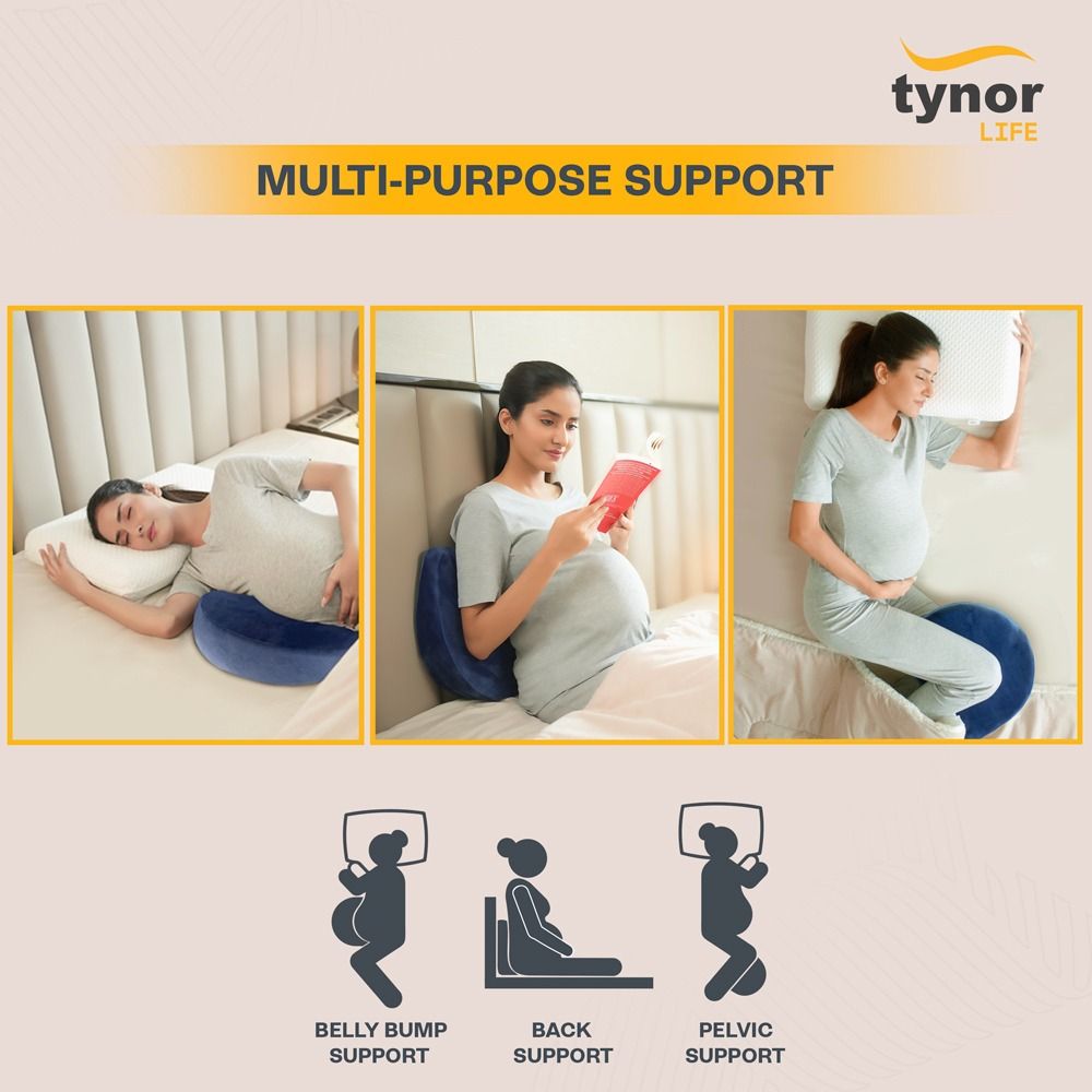Tynor Elite Pregnancy Memory Pillow 90104 | Maternity Body Support