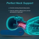 Tynor Contoured Cervical Pillow B29 | Memory Foam Neck Support