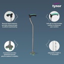Tynor Walking Stick Trio L 44 | 3-Point Anti-Slip Cane