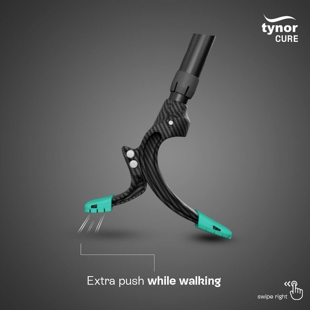 Tynor Skipper Axilla Crutch L 49 | Adjustable Underarm Crutch