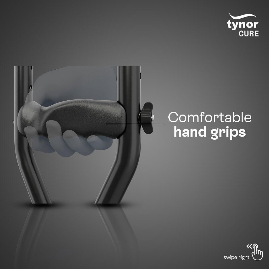 Tynor Skipper Axilla Crutch L 49 | Adjustable Underarm Crutch