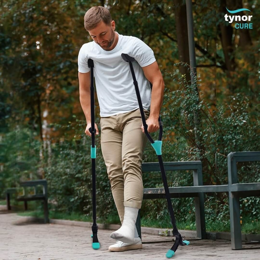 Tynor Skipper Axilla Crutch L 49 | Adjustable Underarm Crutch
