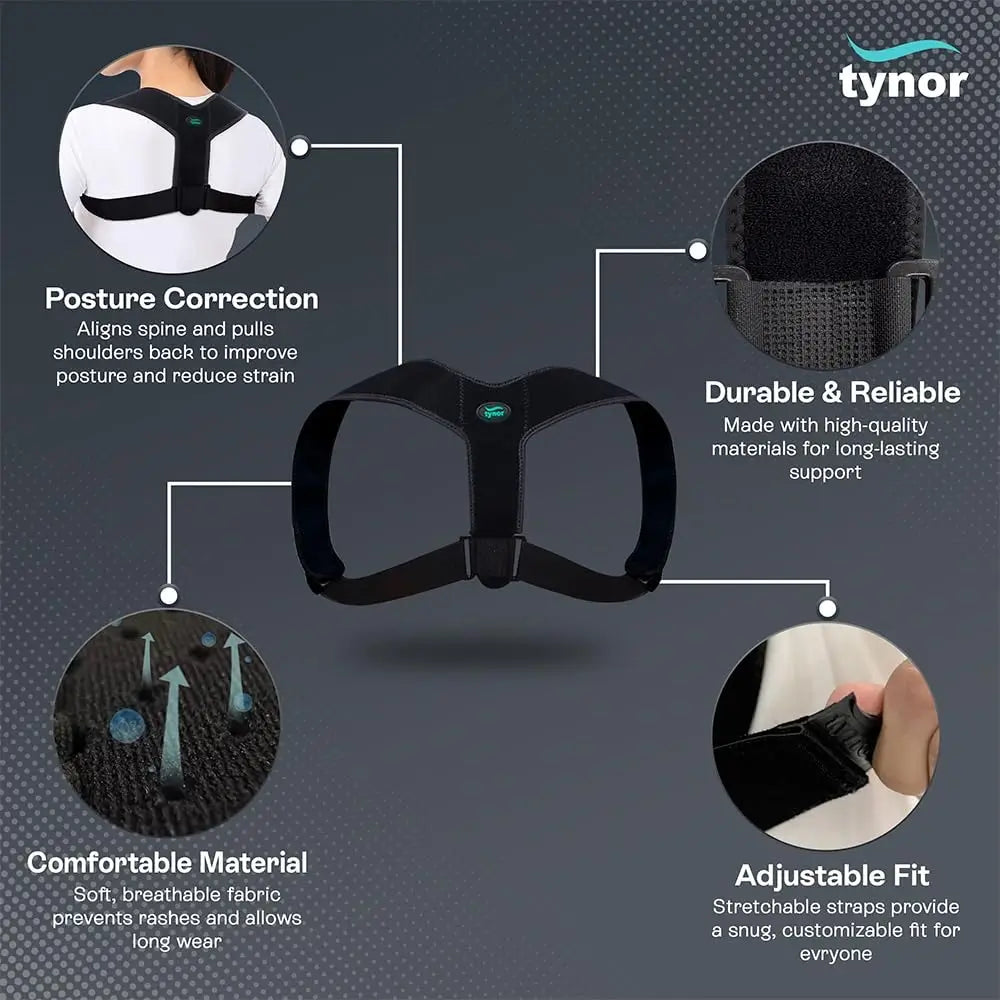 Tynor Posture Corrector Sleek A38 | Back Brace Australia