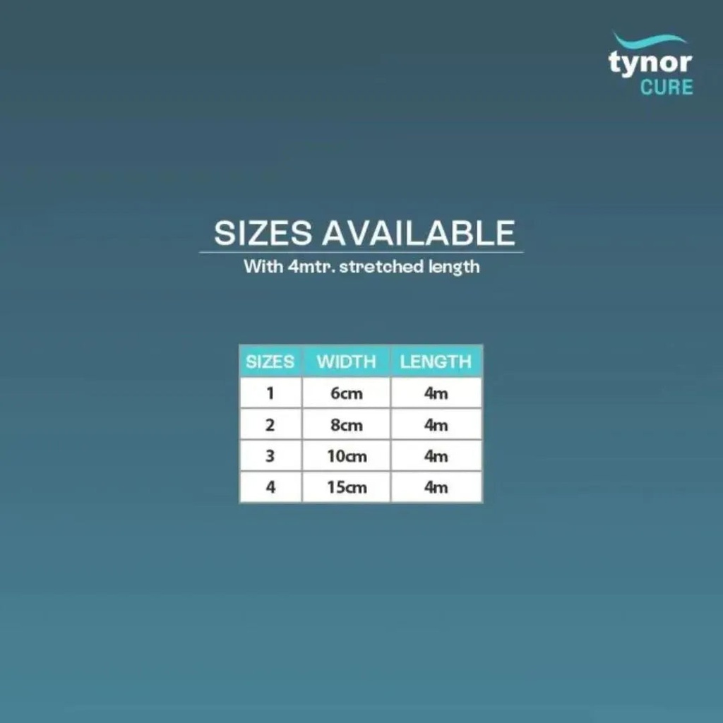 Tynor Crepe Bandage | Elastic Compression Wrap