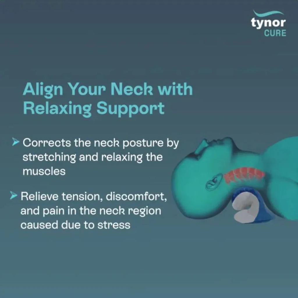 Tynor Neck Corrector and Relaxer B31 | Cervical Massage Neck Support