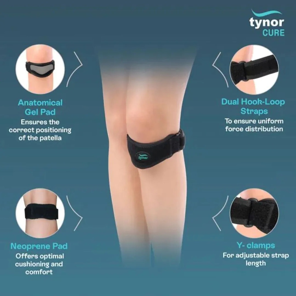 Tynor Patellar Support Pro D 19 | Knee Patellar Support