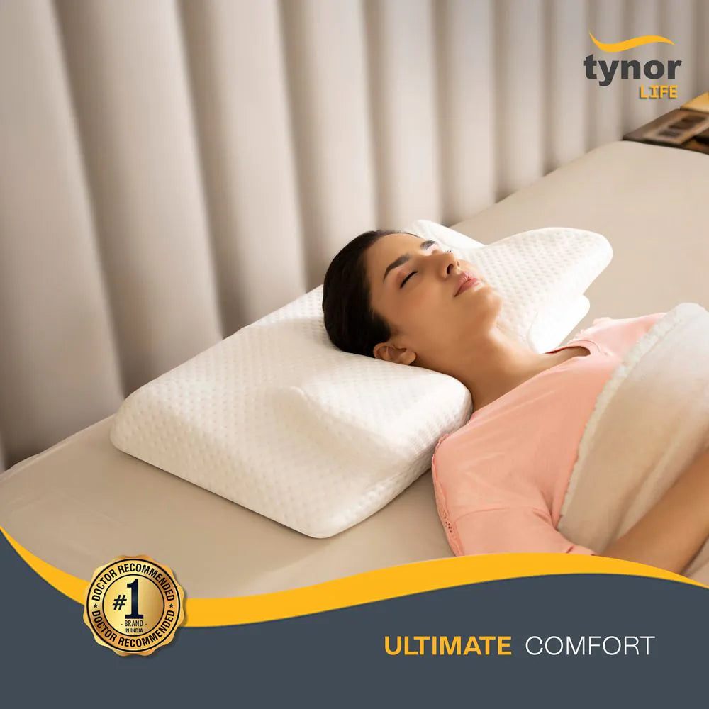 Tynor Elite Anatomic Memory Pillow 90106 | Cervical Support