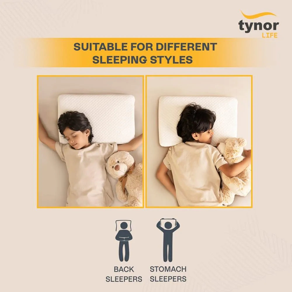 Tynor Elite Ortho Memory Child Pillow 90105 | Neck Support