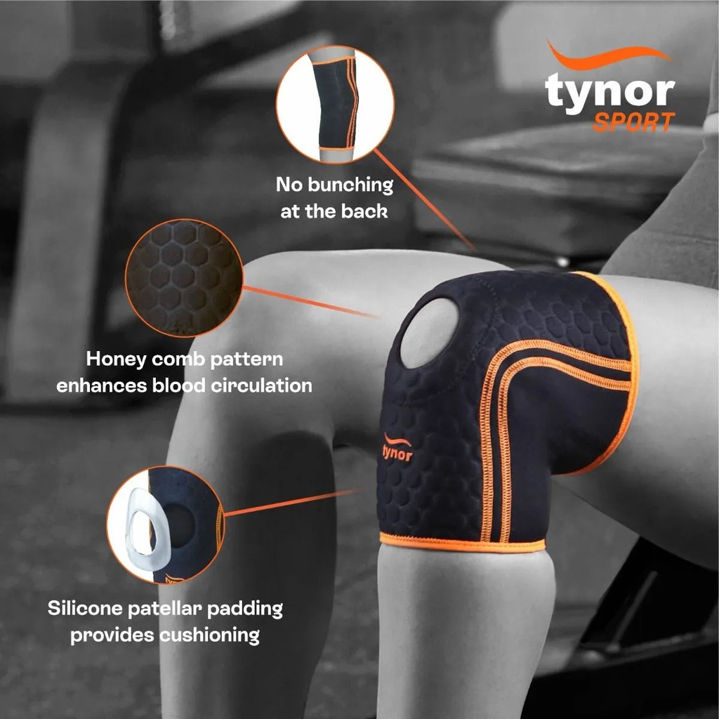 Tynor Knee Cap Neo | Neoprene Sports Knee Sleeve