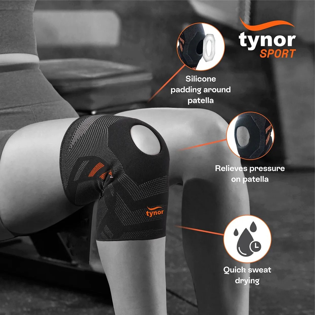 Tynor Knee Cap Air Pro Open Patella | Sports Knee Sleeve