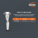 Tynor Weight Lifting Knee Wrap | Strength Training Knee Wrap