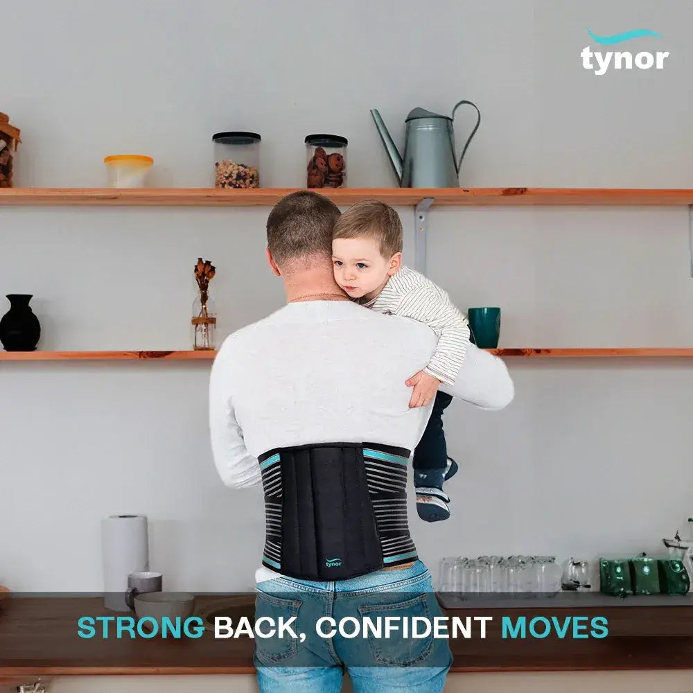 Tynor Lumbo Sacral Belt A06 Black | Back Support Australia