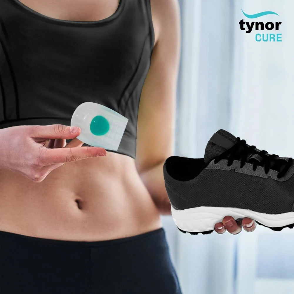 Tynor Heel Cushion Silicone Pair K02 | Gel Heel Support