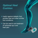 Tynor Heel Cushion Silicone Pair K02 | Gel Heel Support