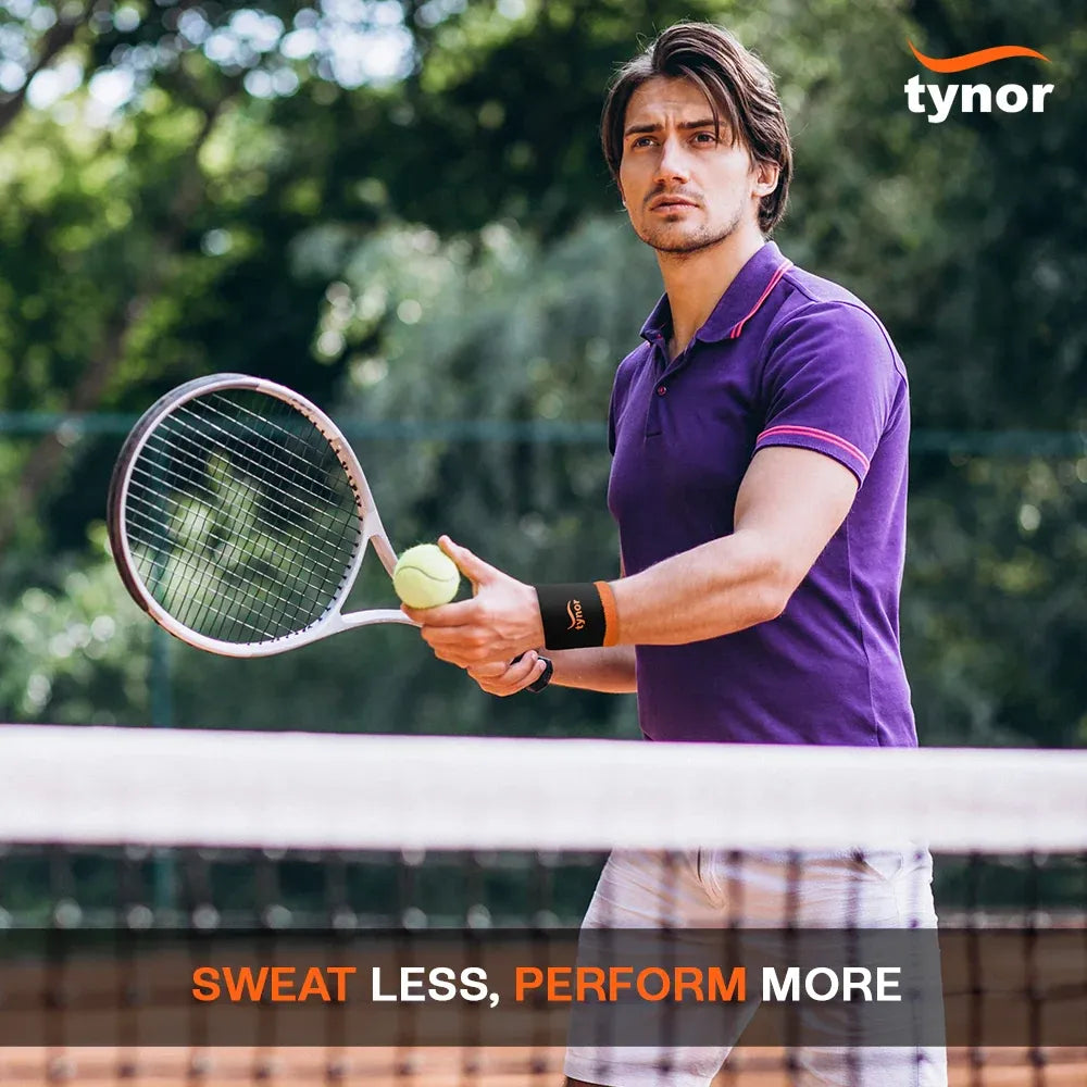 Tynor Wristband 305 | Sweat-Absorbing Sports Wristband