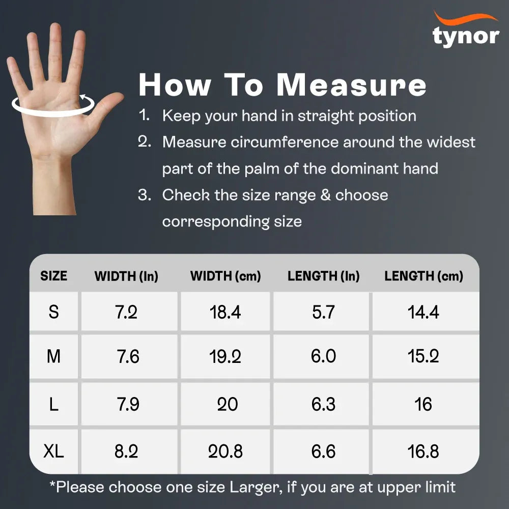 Tynorgrip Gym Gloves with Wrist Support 904 | Weightlifting Gloves (Pair)
