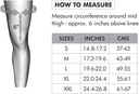 AHS Latex Free Knee Brace with Patella Gel Pads and Side Stabilizers - Professional Copper Knee Sleeve Australia-12
