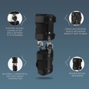 AHS Hinged ROM Knee Brace, Post Op Knee Brace for Recovery Stabilization-4