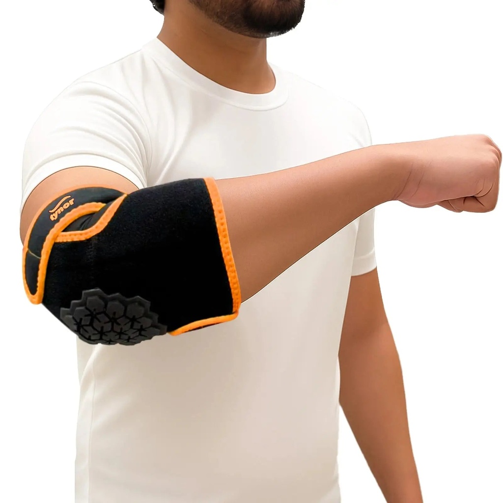[304-UNI-ELBOW-WRAP-NEO] Tynor Elbow Wrap Neo 304 | Adjustable Neoprene Elbow Support with Guard