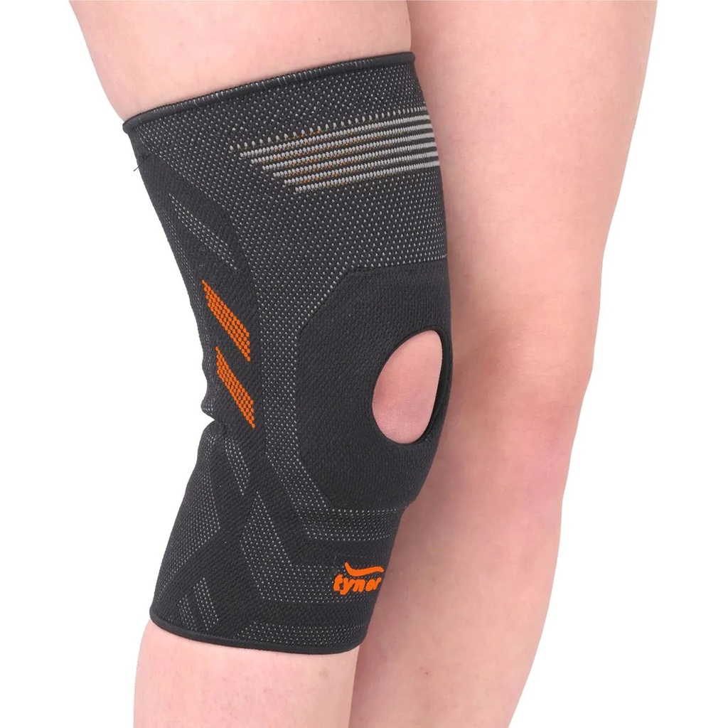 [101-SML--KNEE-CAP-AIR-PRO] Knee Cap Air Pro Open Patella Neon Orange (Small)