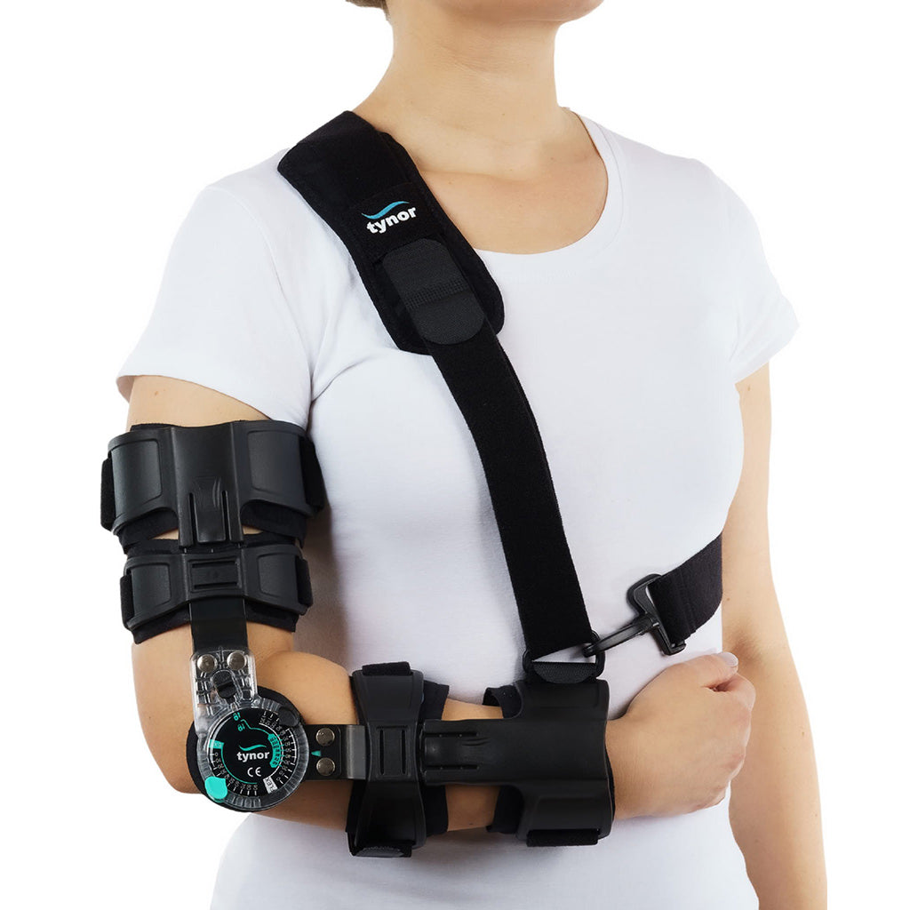 [E46UCA-UNI-LEFT-ROM-ELBW] ROM (Range of Motion) Elbow Brace (Left Arm)