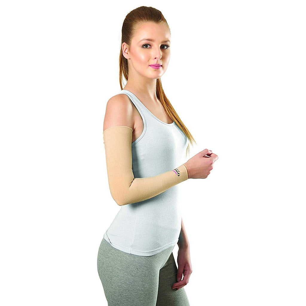 [I74AAH-SN-COMP-GMT-ARM] Tynor Compression Arm Sleeve I74 | Class 2 Garment (SML NORMAL)