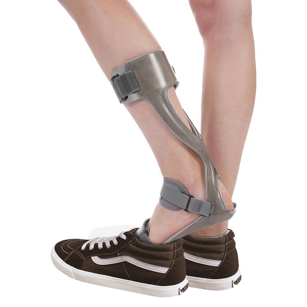 [D43ABA-SML-LFT-LINR-FT-DRP] Tynor Foot Drop Splint with Liner D43 | Lined AFO Gait Correction (Small, Left Foot)