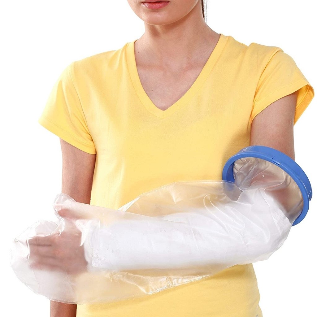 [C19UIZ-UNI-ARM-CAST] Tynor Cast Cover Arm C19 | Waterproof Reusable Arm Cast Protector
