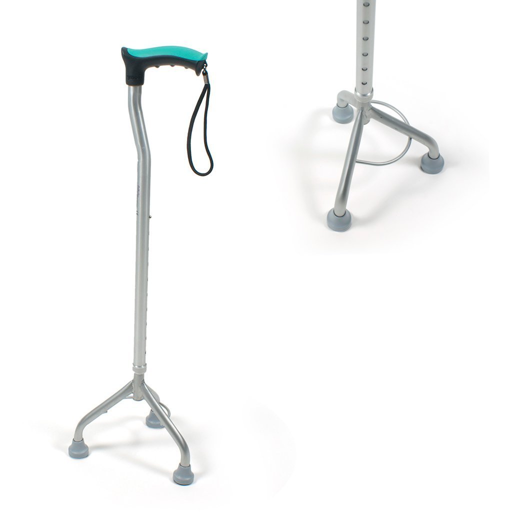 [L32UDZ-UNI-WLK-STIK-TRIPOD] Tynor Tripod Walking Stick L32 | Soft Top Handle