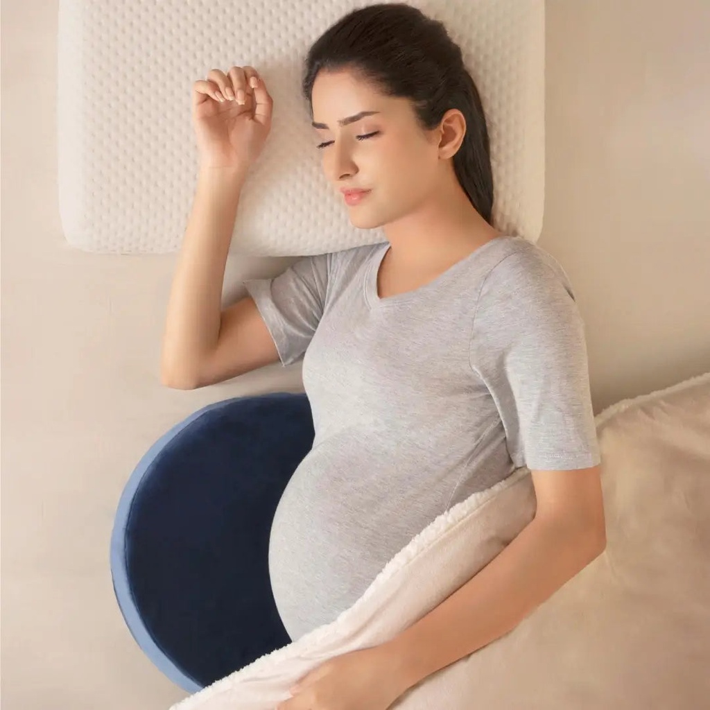 [901-ELITE-PREG-PILOW] Elite Pregnancy Memory Pillow – Ergonomic Full Body Support