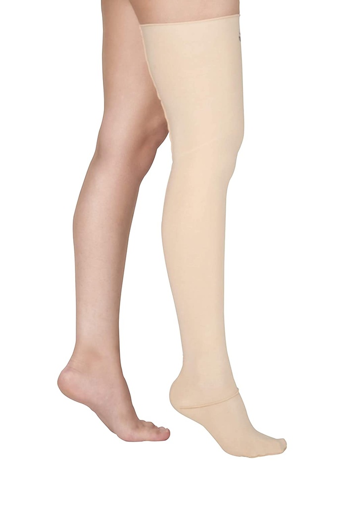[I79AAH-SN-COMP-GMT-THIGH-CTOE] Tynor Compression Stocking Mid Thigh Closed Toe I79 (S NORMAL)