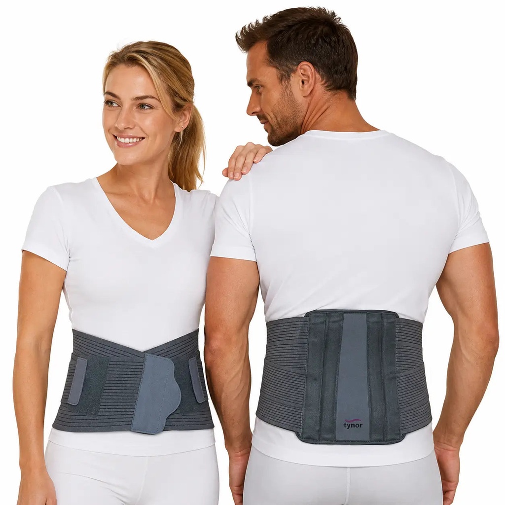 [A07AAZ-SML-CONT-LS] Tynor Contoured Lumbosacral Support | Rigid Back Brace Australia (XXL)