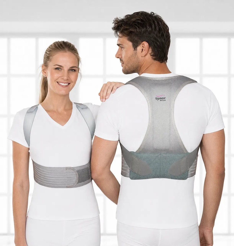[A33ABZ-SML-POSTUR] Tynor Posture Corrector A33 | Upper Back & Shoulder Support Brace (SMALL)