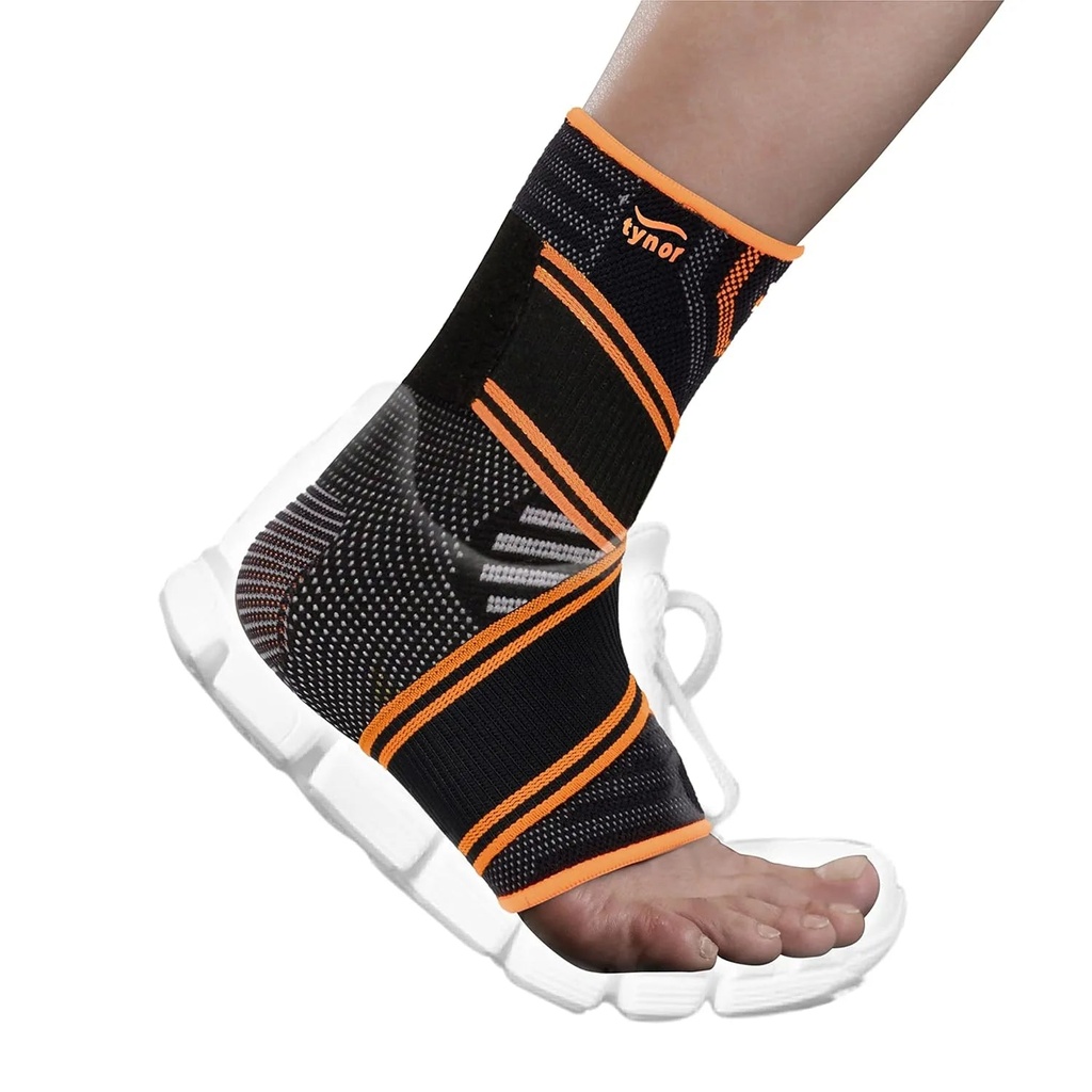 [202-SML-ANK-BIND-AIR-4] Tynor Ankle Binder Air Pro | Sports Range (Small)