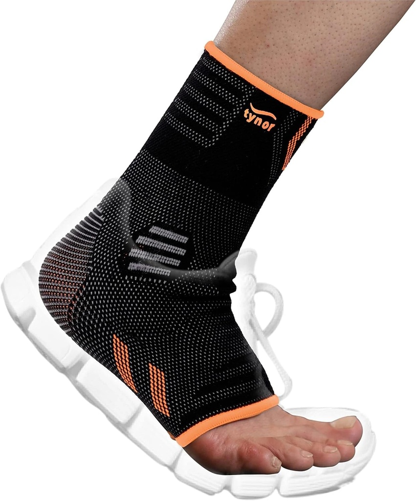 [201-SML-ANK-SPT-NO] Ankle Support Air Pro Neon Orange (Small)