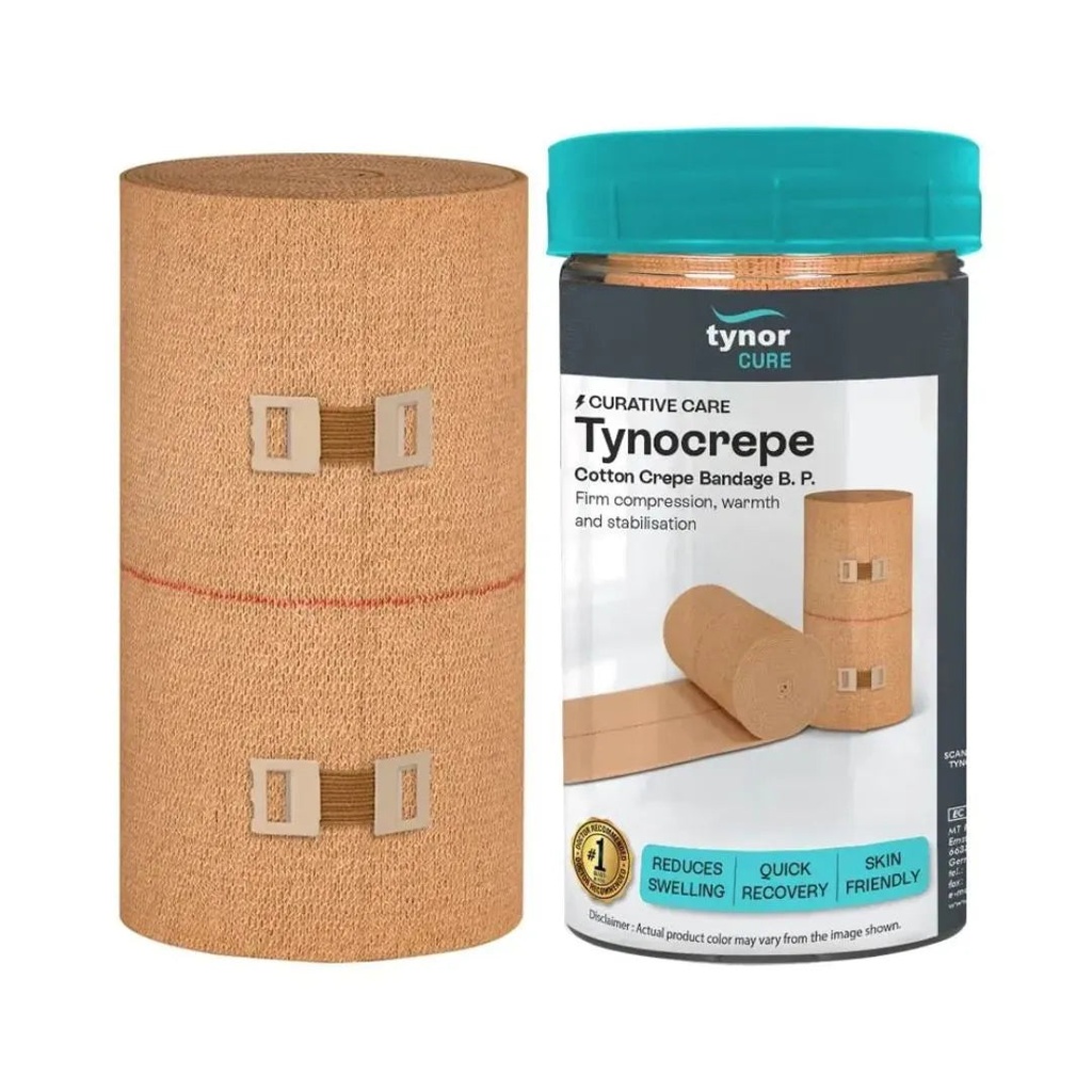 [M01] Elastic Support Wrap Crepe Bandage (6cm X 4 M)