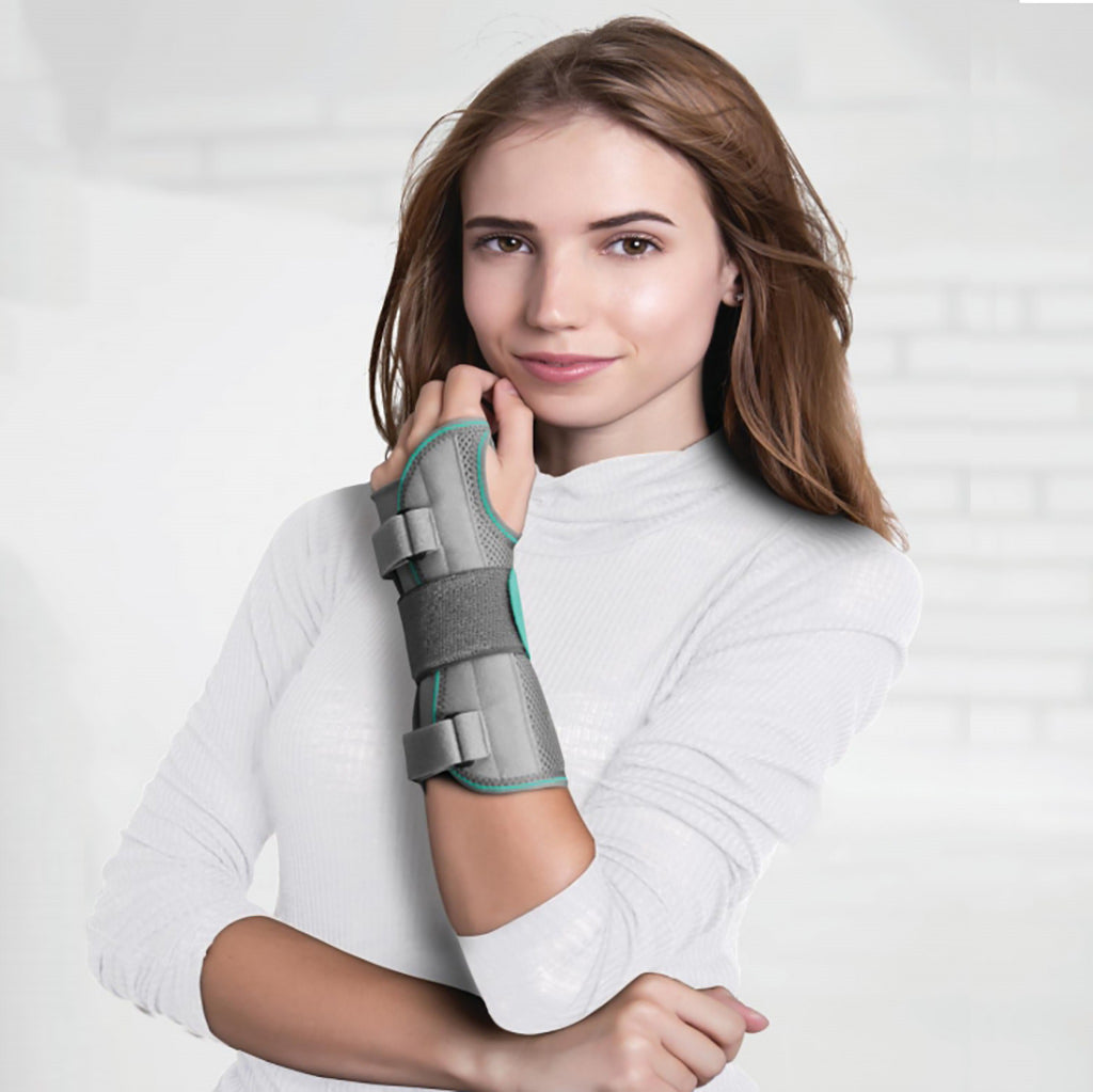 [E03AAA-SML-LFT-WRST-FARM] Tynor Wrist Forearm Splint E03 | Reinforced Wrist Immobilisation Splint (Small, Left Hand)