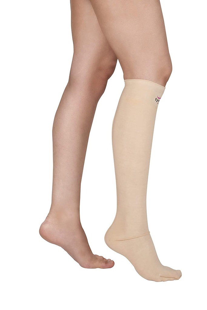 [I81AAH-SN-COMP-GMT-KNE-CTOE] Compression Stockings Leg Below Knee (Closed Toe) 20-30mmHg (S NORMAL)