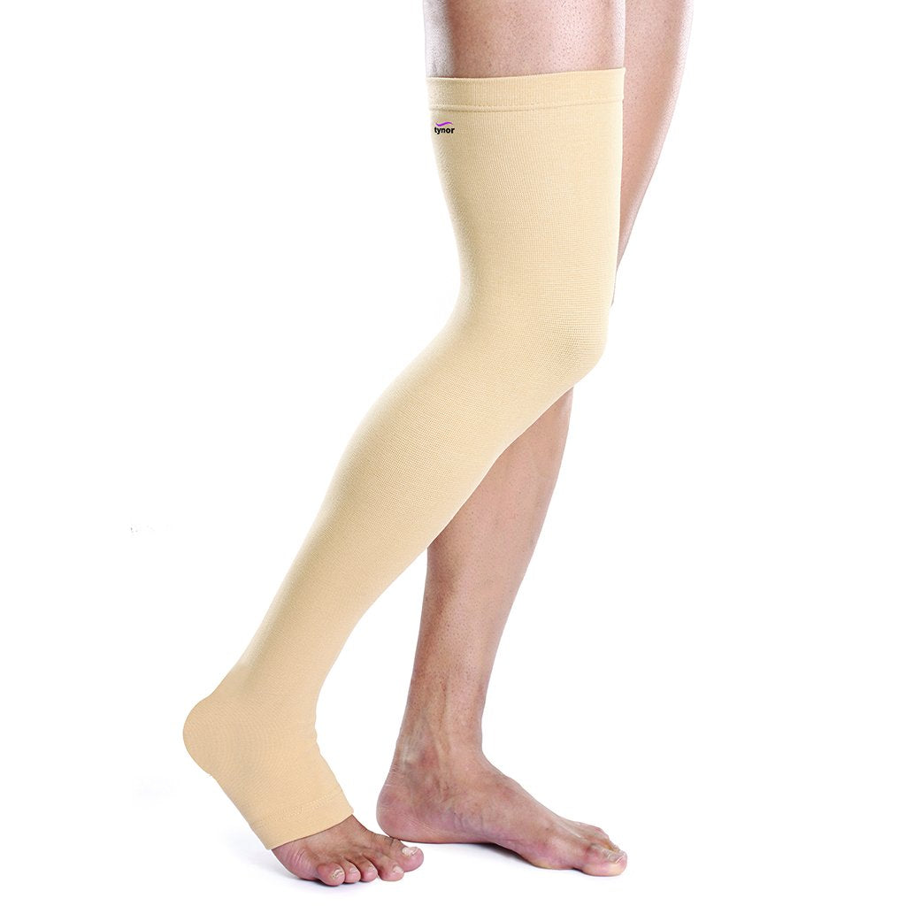 [I15AAG-SML-THIGH-COMP-STOK] Compression Stocking Mid Thigh Classic (Pair) (XXL)